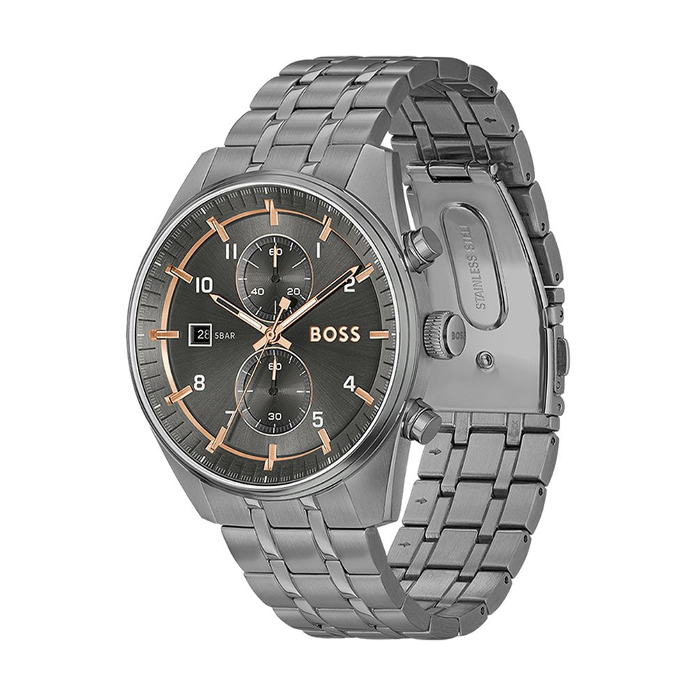 BOSS Men's Sport Luxe Chronograph Steel Watch 1514153