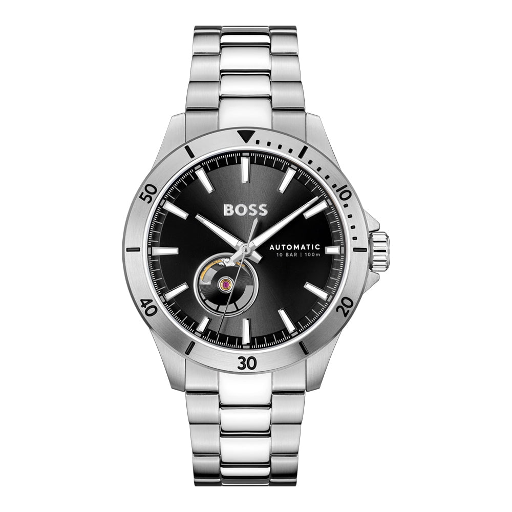 BOSS Men's Troper Automatic Steel Watch 1514202