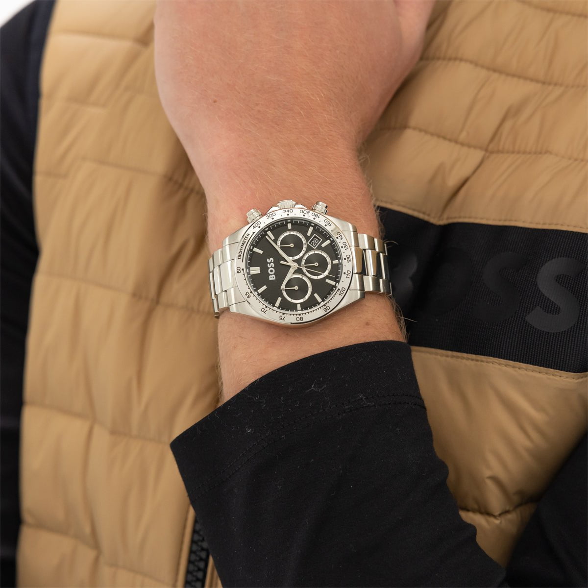 BOSS Men's Hero 2.0 Chronograph Steel Watch 1514267