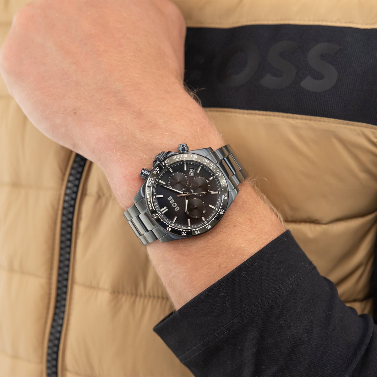 BOSS Men's Hero 2.0 Chronograph Steel Watch 1514270