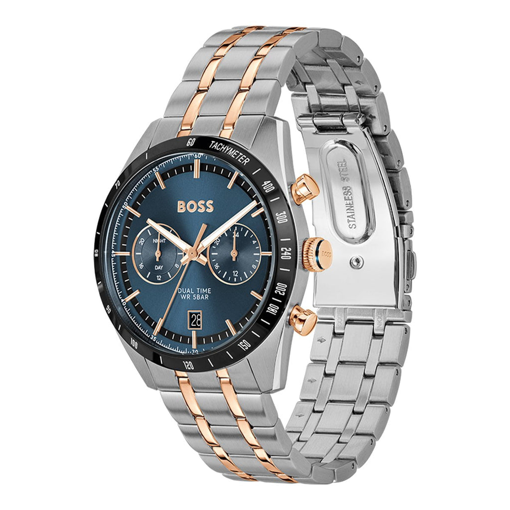 BOSS Men's Tourmaster Chronograph Steel Watch 1514288