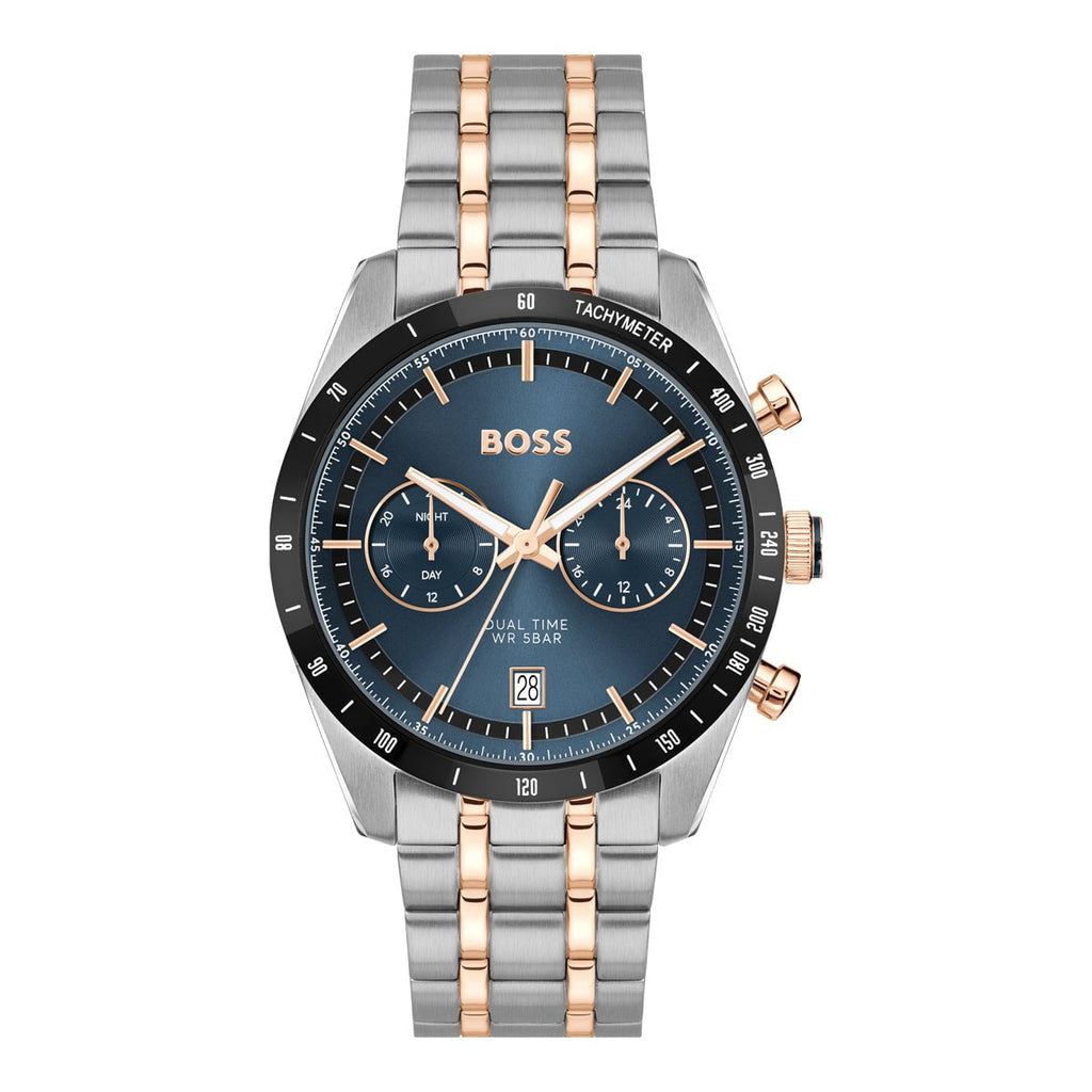 BOSS Men's Tourmaster Chronograph Steel Watch 1514288