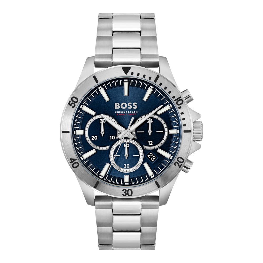 BOSS Men's Troper Chronograph Steel Watch 1514069