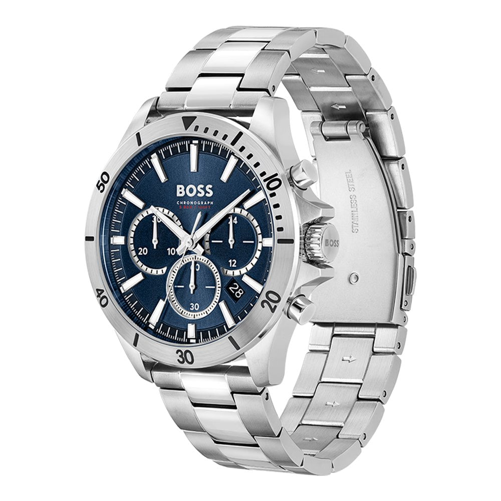 BOSS Men's Troper Chronograph Steel Watch 1514069