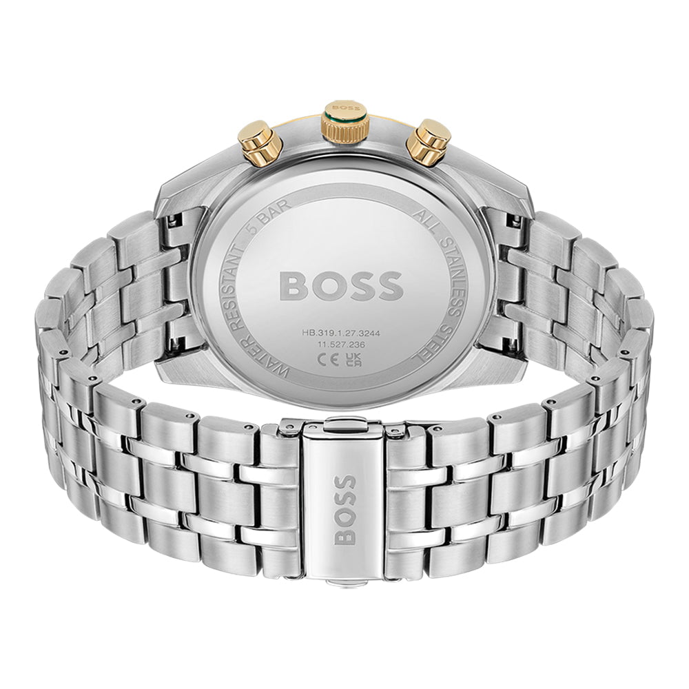 BOSS Men's Skytraveller Chronograph Steel Watch 1514195