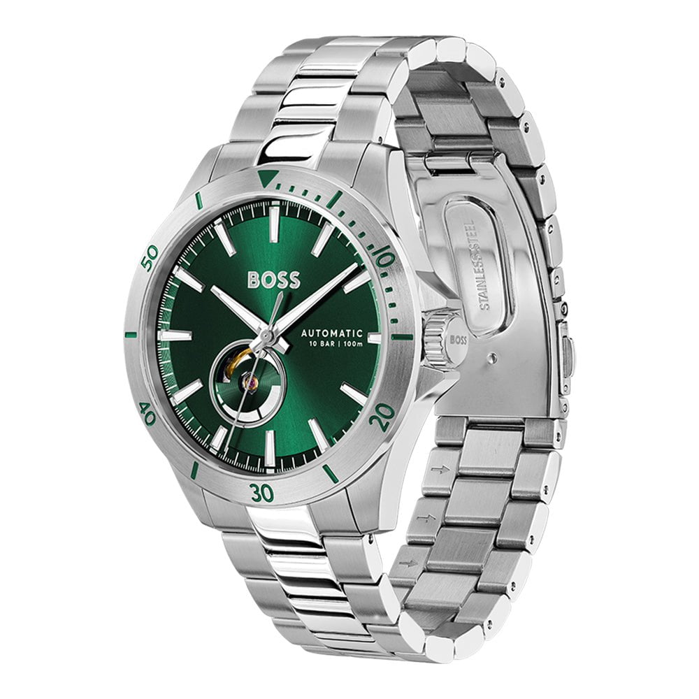 BOSS Men's Troper Automatic Steel Watch 1514200