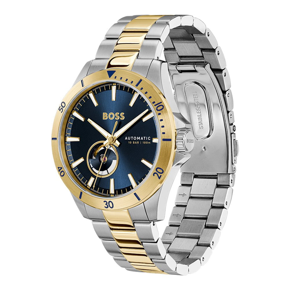 BOSS Men's Troper Automatic Steel Watch 1514201