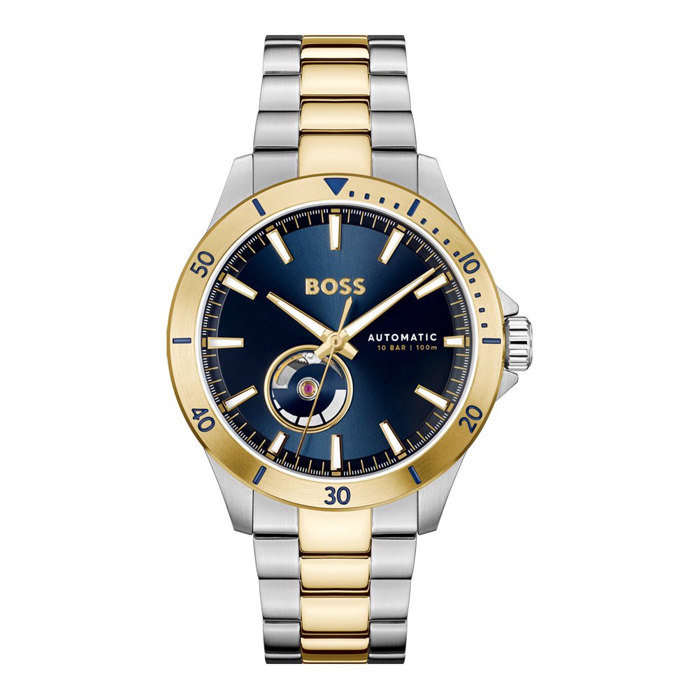 BOSS Men's Troper Automatic Steel Watch 1514201