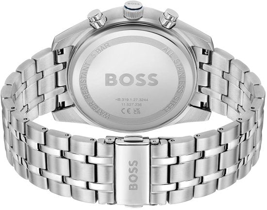 BOSS Men's Skytraveller Chronograph Steel Watch 1514216