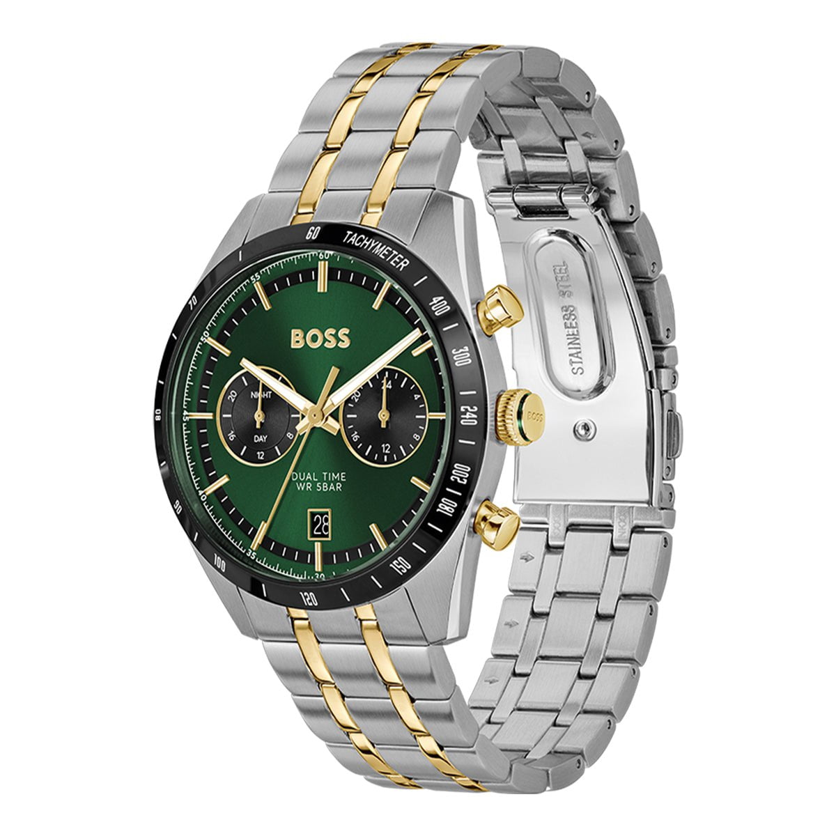 BOSS Men's Tourmaster Chronograph Steel Watch 1514287