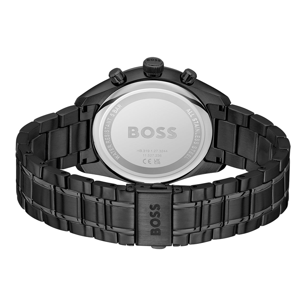 BOSS Men's Grand Prix 44 Chronograph Steel Watch 1514298