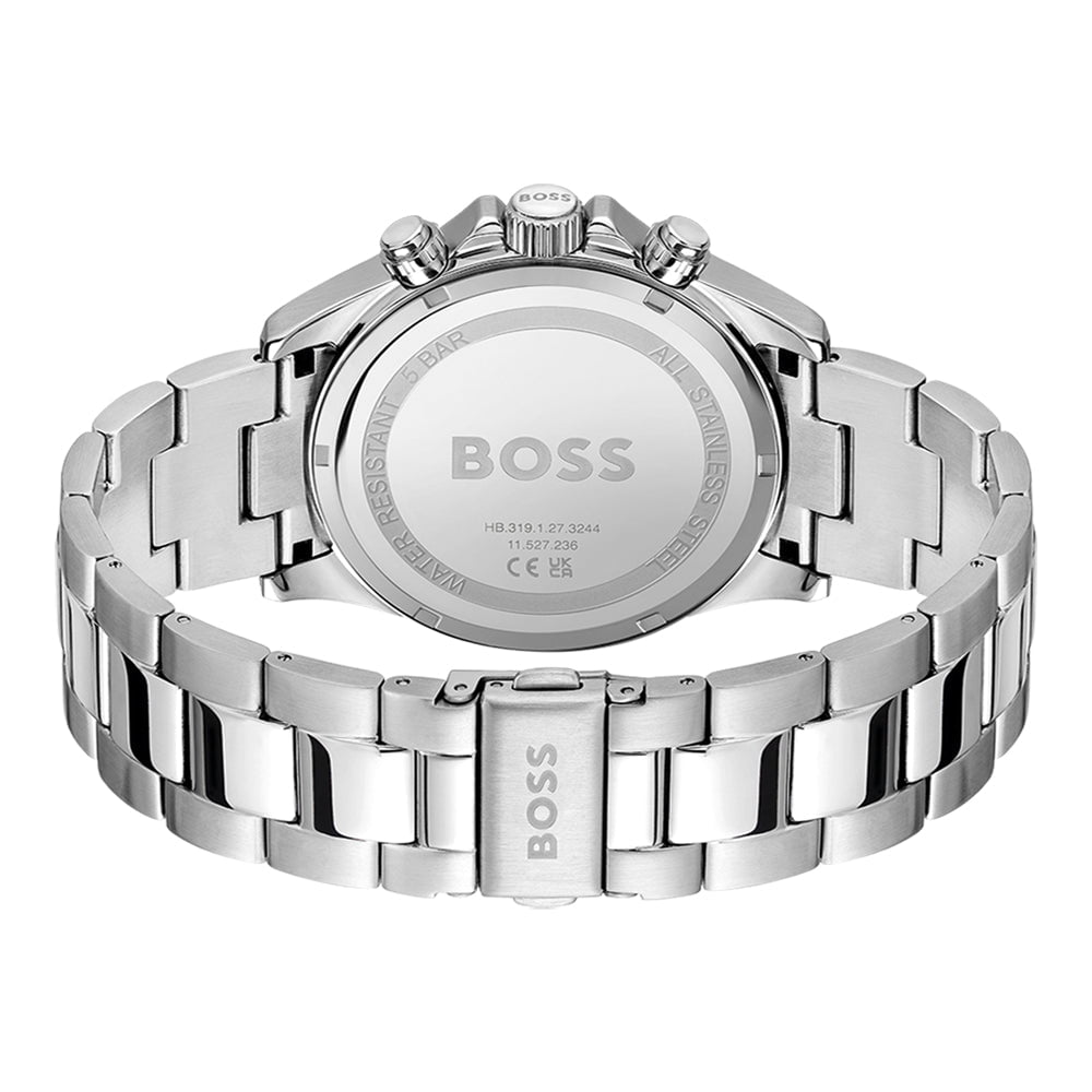 BOSS Men's Hero Chronograph Steel Watch 1514217