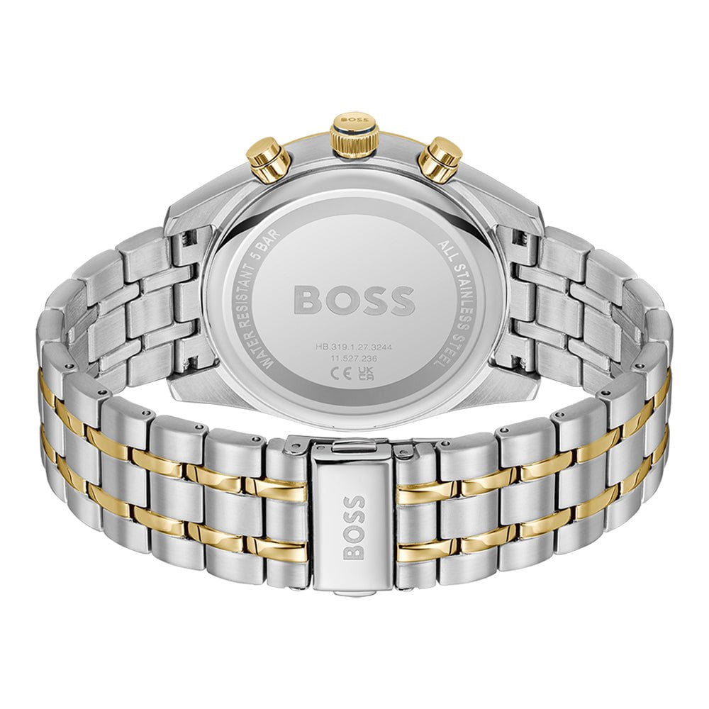 BOSS Men's Skytraveller Chronograph Steel Watch 1514247