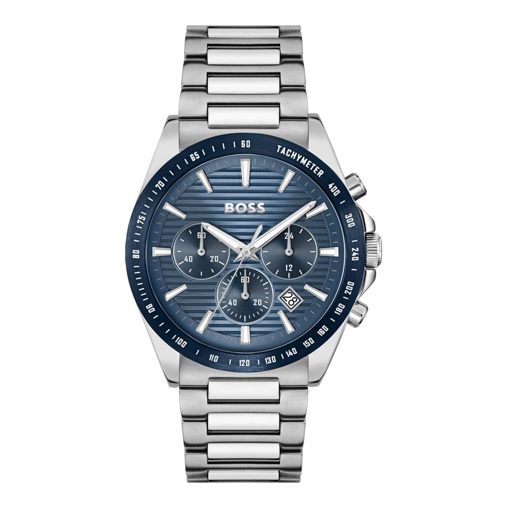 BOSS Men's Strike Chronograph Steel Watch 1514240