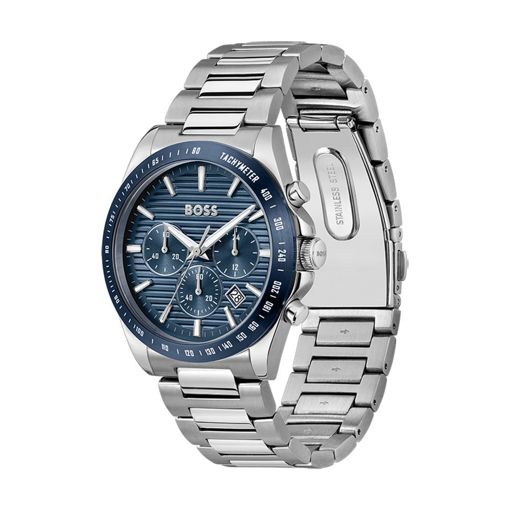 BOSS Men's Strike Chronograph Steel Watch 1514240