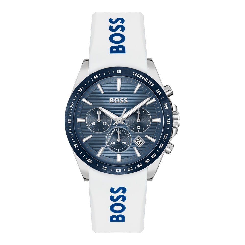 BOSS Men's Strike Chronograph Silicone Watch 1514238