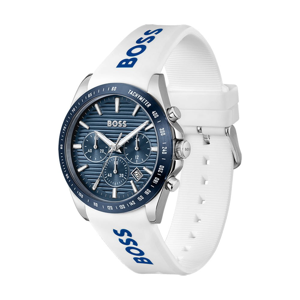 BOSS Men's Strike Chronograph Silicone Watch 1514238
