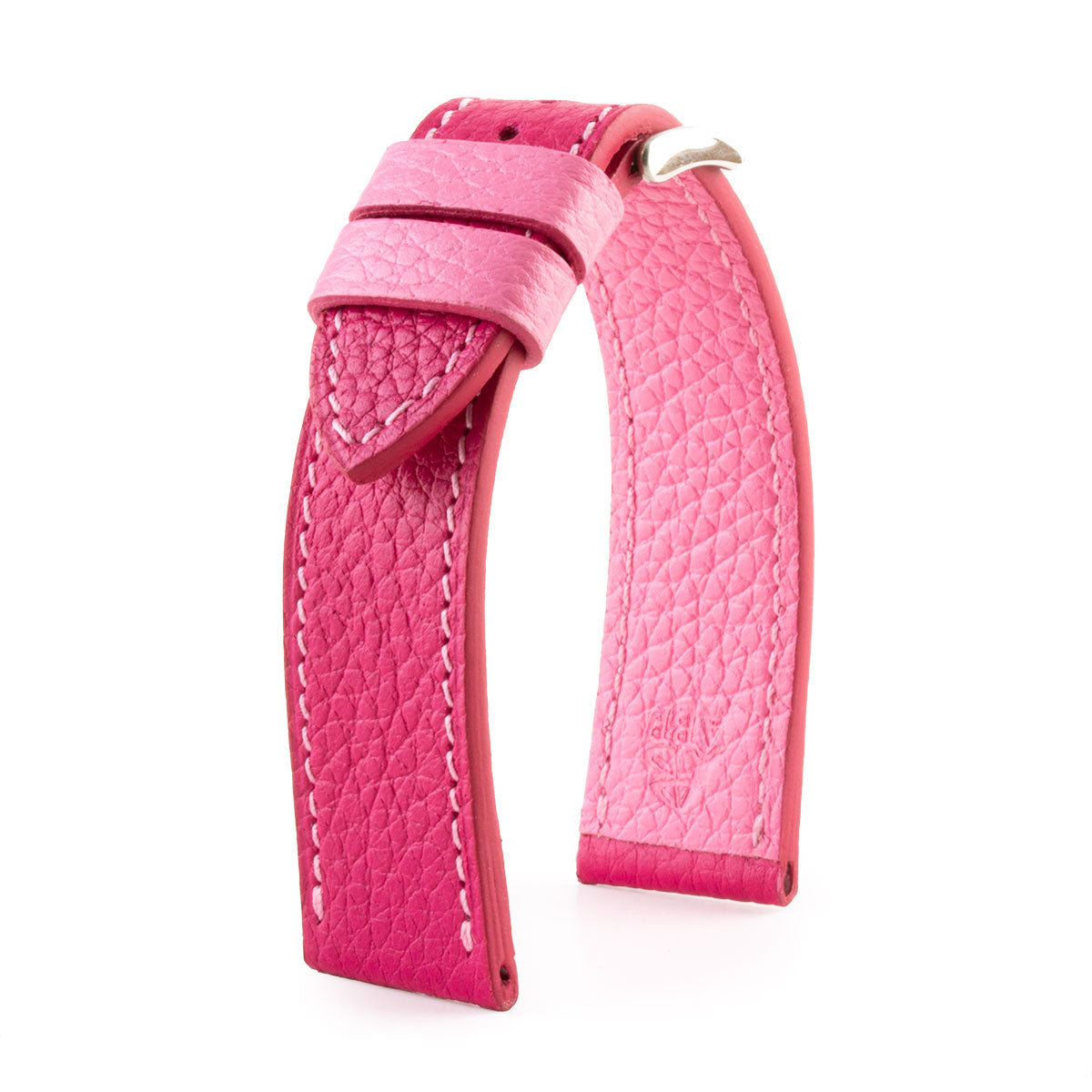 Bracelet cuir pour Apple Watch "Holi" - Buffle (noir, bleu, kaki, marron, rose)
