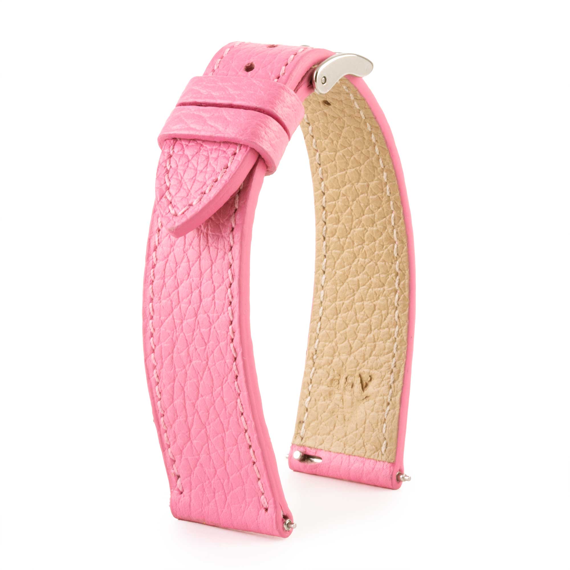 Leather watch strap - Buffalo (black, blue, green, brown, khaki...)