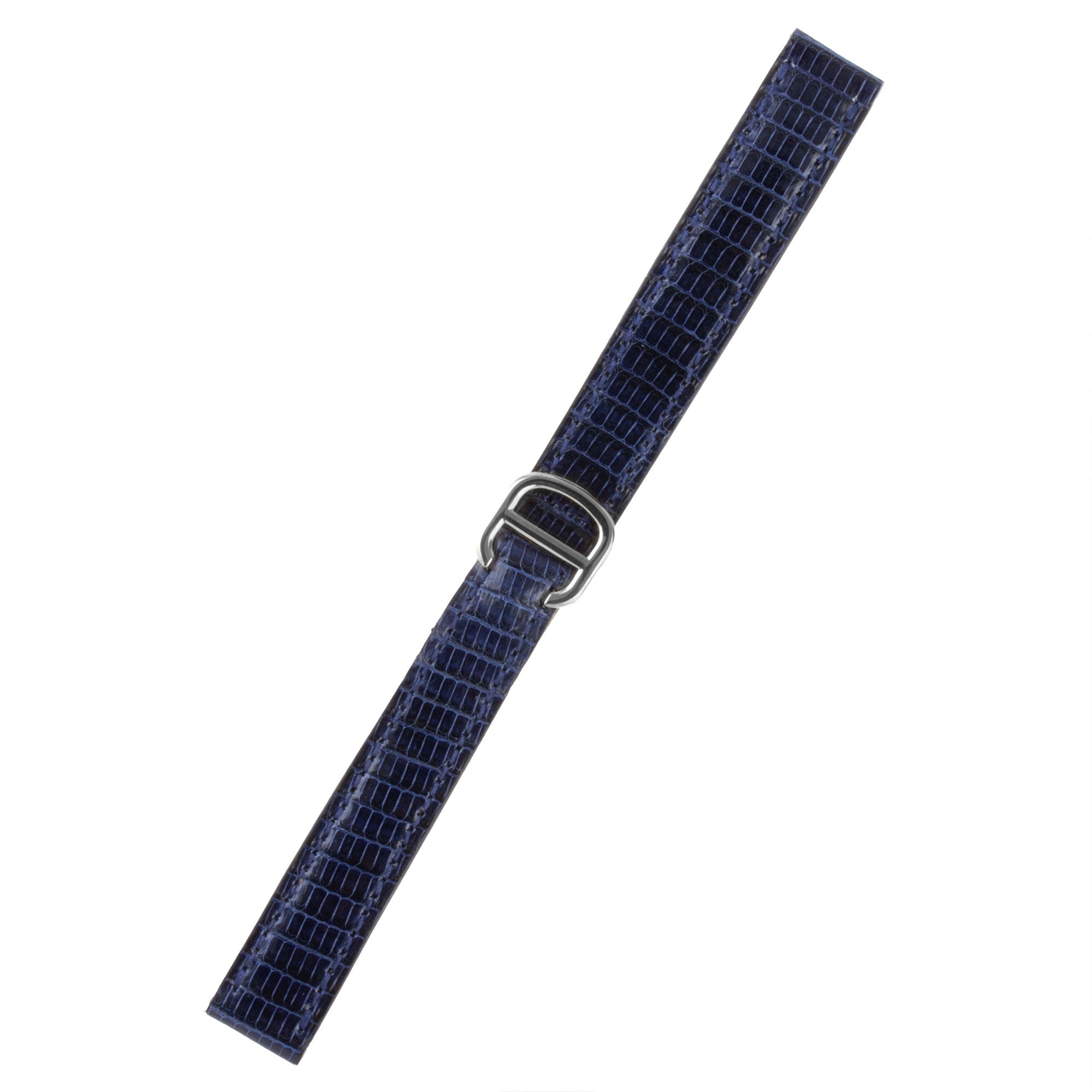 Cartier Tank - Bracelet montre cuir - Lézard (noir, bleu, marron, rouge, himalaya)