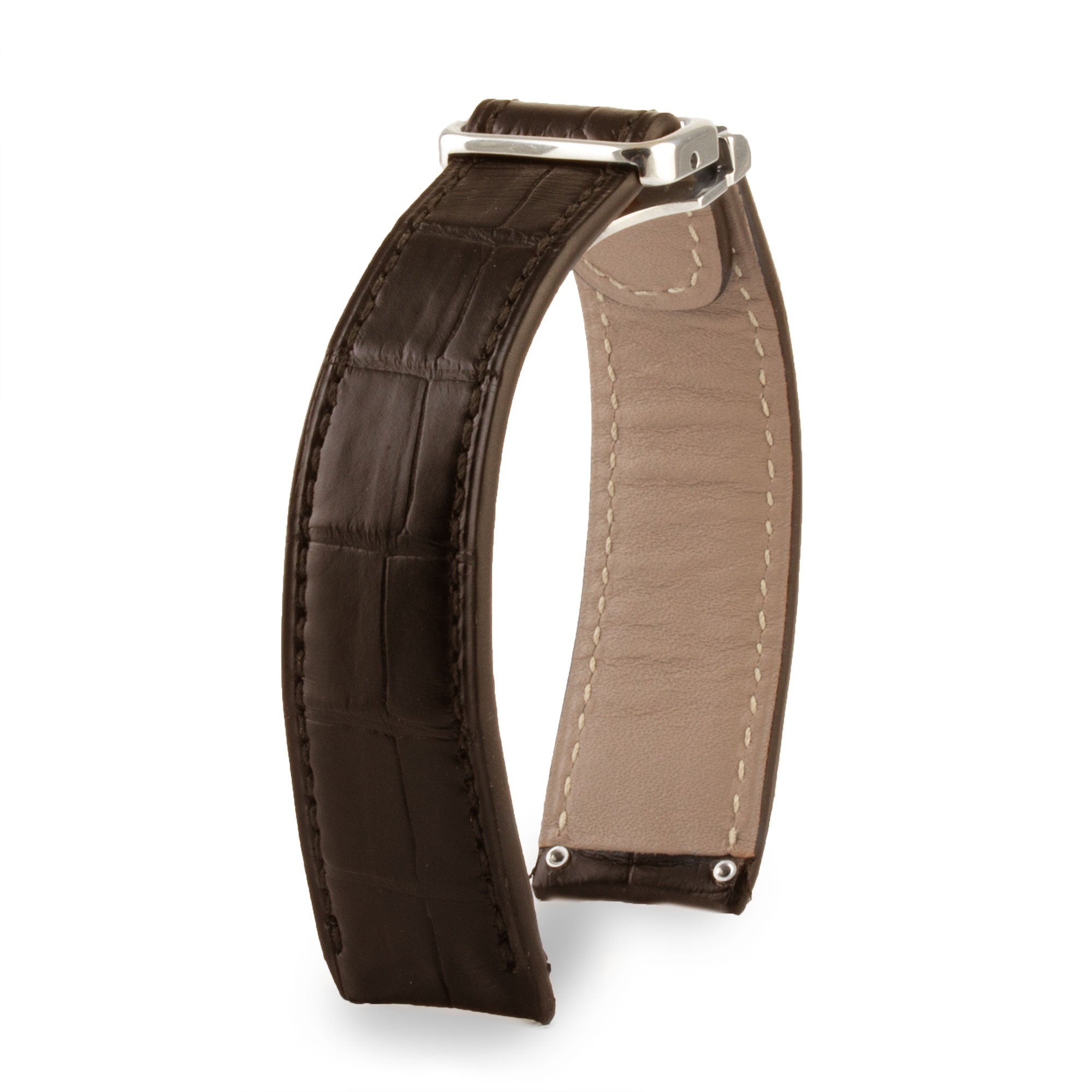 Ebel - Leather watch strap - Alligator (black, gray, brown, blue...)