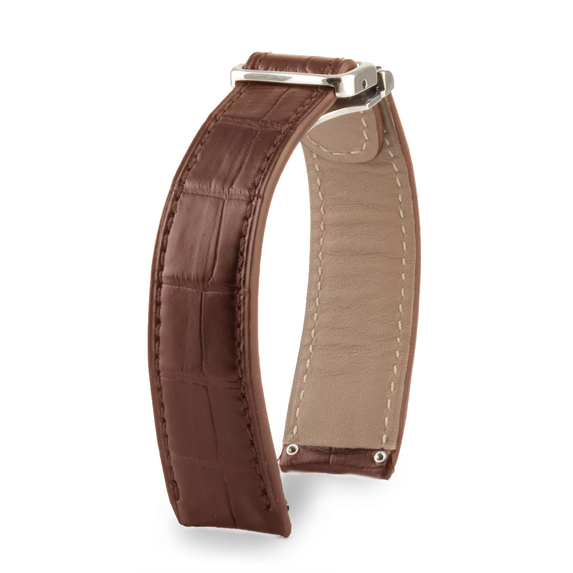 Ebel - Leather watch strap - Alligator (black, gray, brown, blue...)