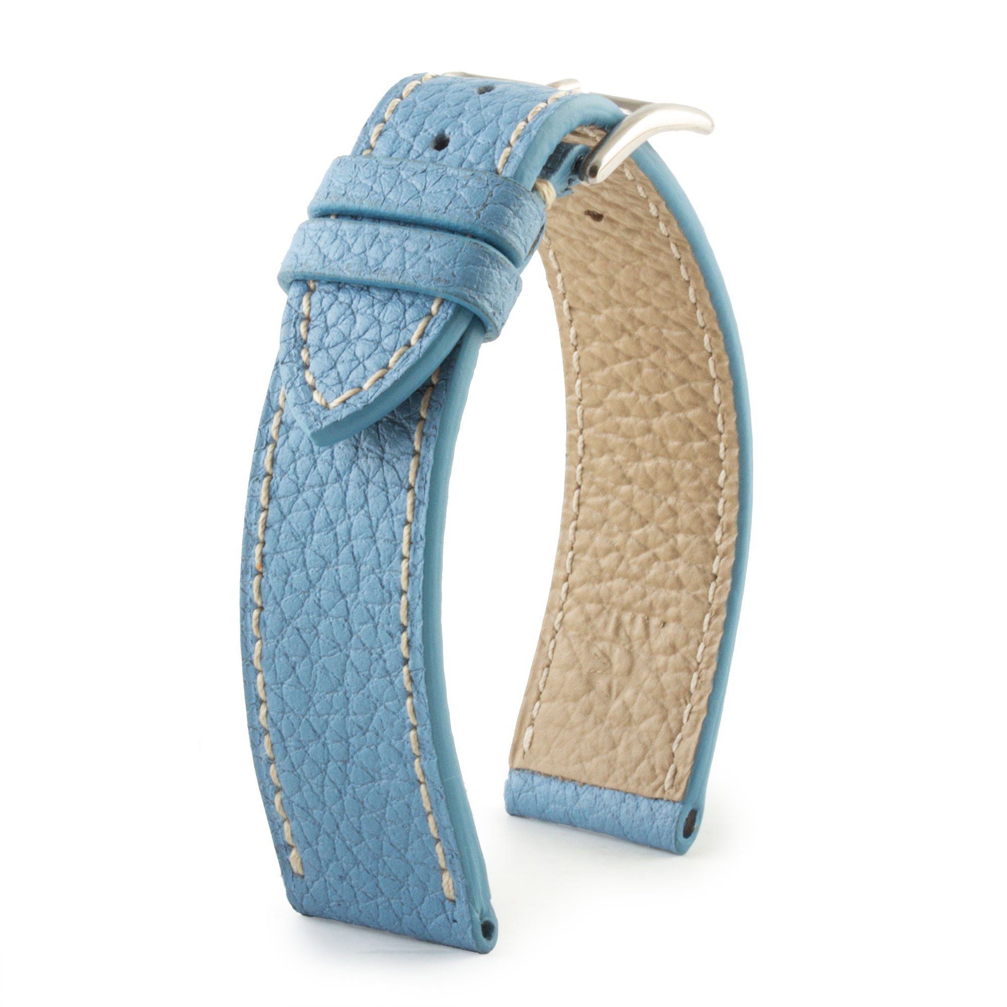 Bracelet "SELLIER" - Hermès Cape Cod/Heure H - Bracelet montre en cuir - Buffle