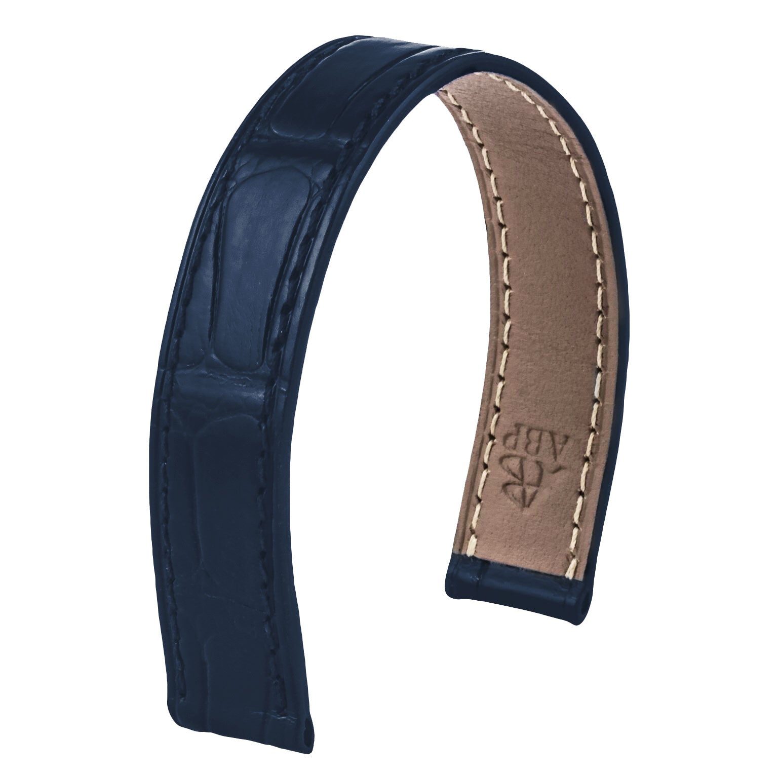 Leather watch strap - Poiray - Alligator (black, brown, gray, blue)