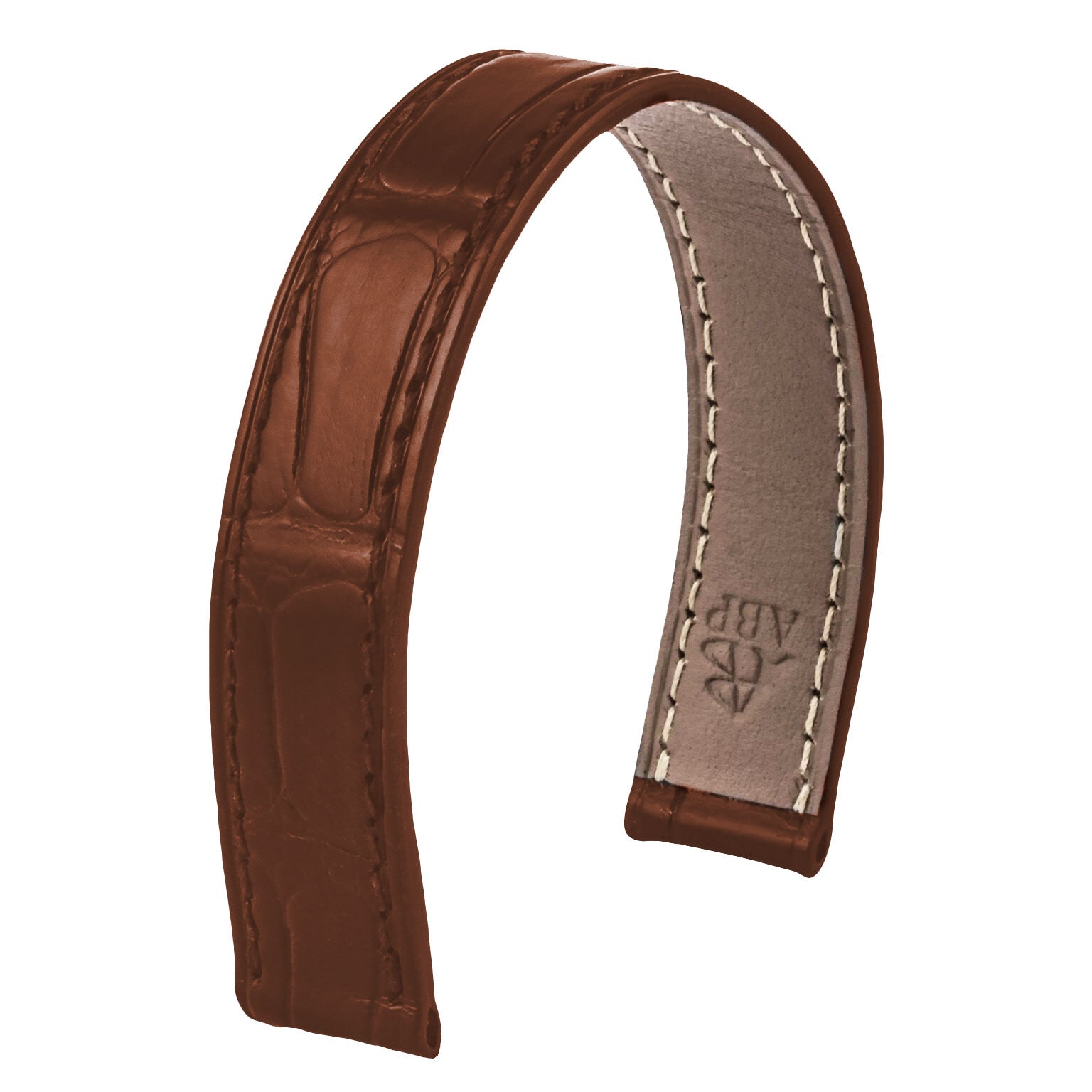 Leather watch strap - Poiray - Alligator (black, brown, gray, blue)