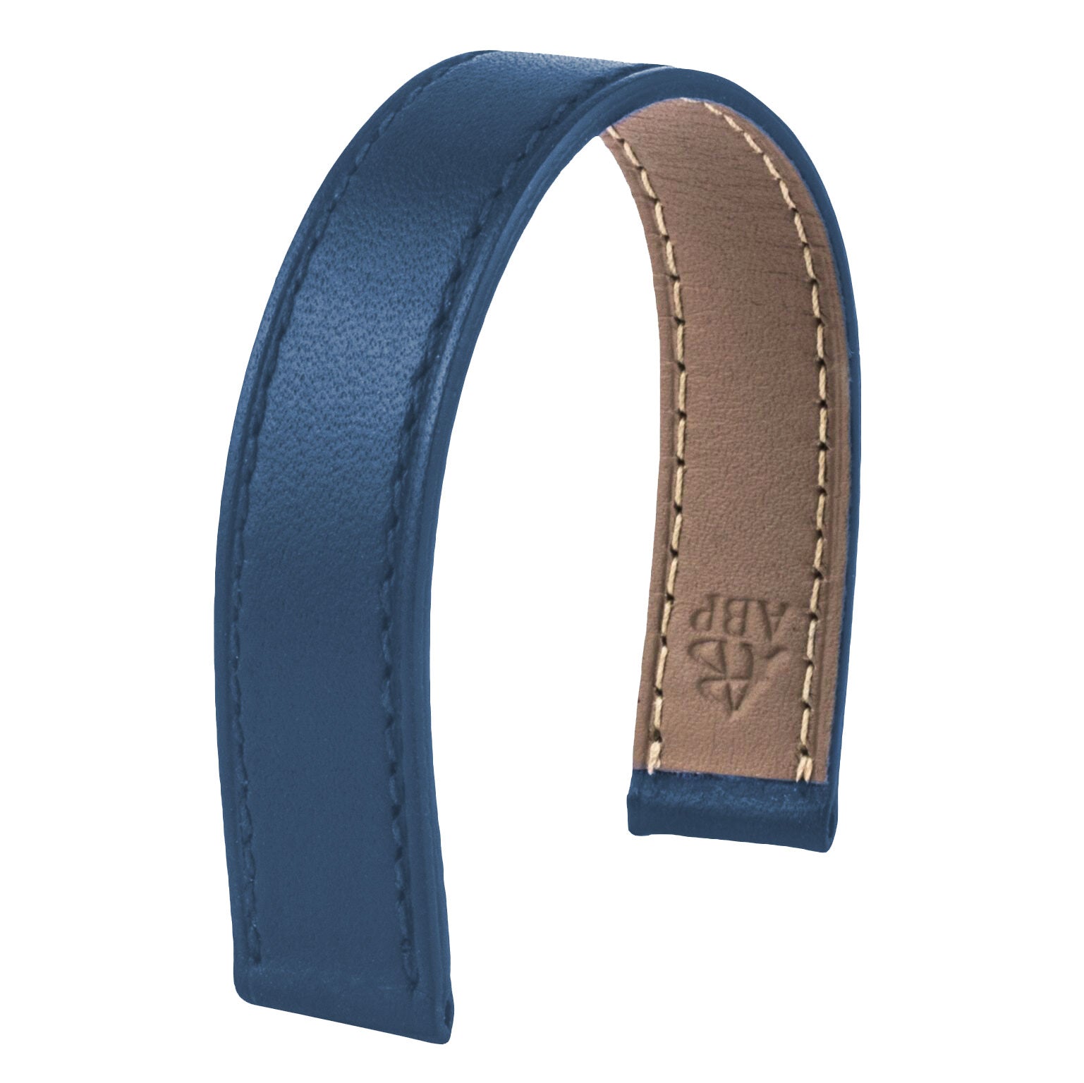 Leather watch strap - Poiray - Calf (black, brown, gray, blue)