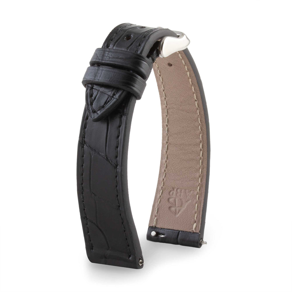 Patek Philippe "Classique" - Leather watch strap - Alligator (black, gray, blue, brown)