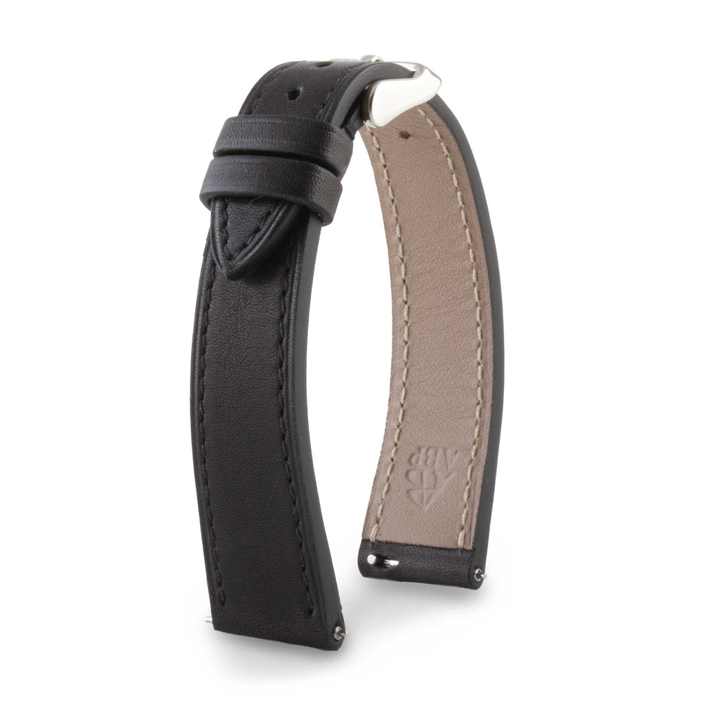 Patek Philippe "Classique" - Leather watch strap - Barenia type calfskin (black, brown, green, khaki, red)