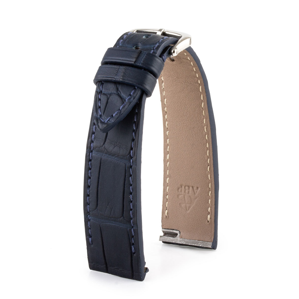 Cartier Santos Dumont (nouveaux modèles 2023) - Bracelet-montre cuir - Alligator (noir, gris, marron, bleu)