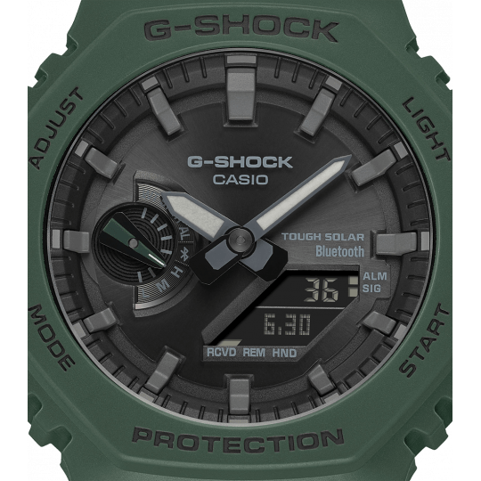 CASIO Men's G-Shock Silicone Watch GA-B2100-3AER