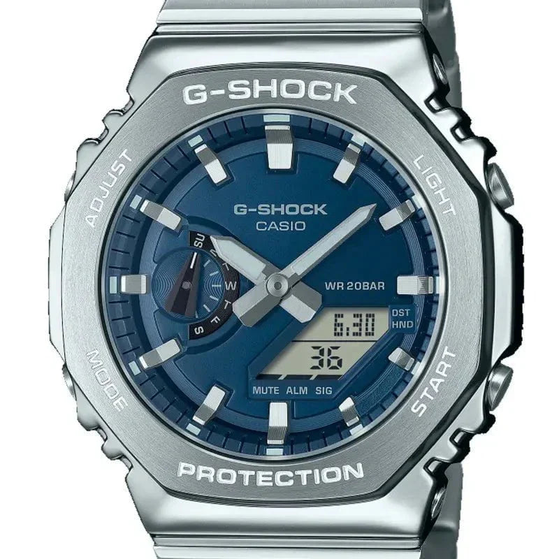 CASIO Men's G-Shock Steel Watch GM-2110D-2BER