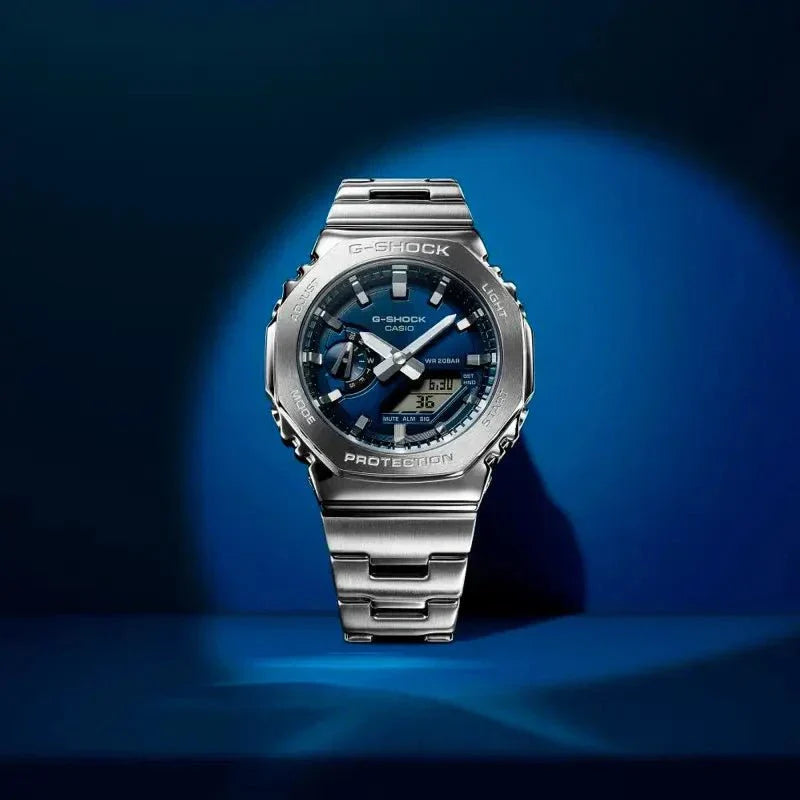 CASIO Men's G-Shock Steel Watch GM-2110D-2BER