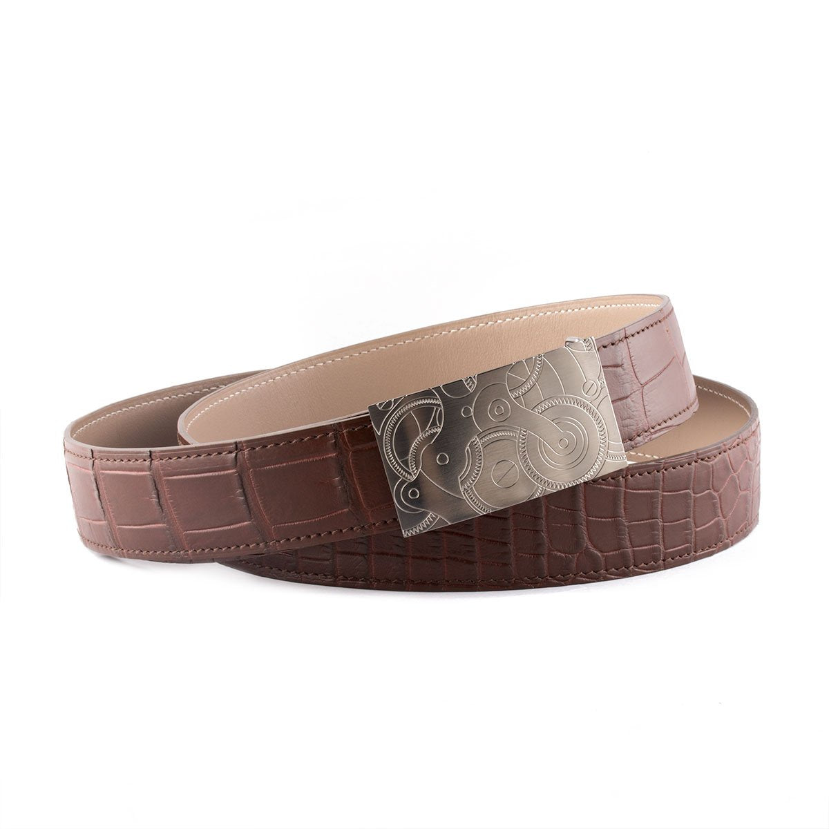 Ceinture réversible type Hermès - Alligator