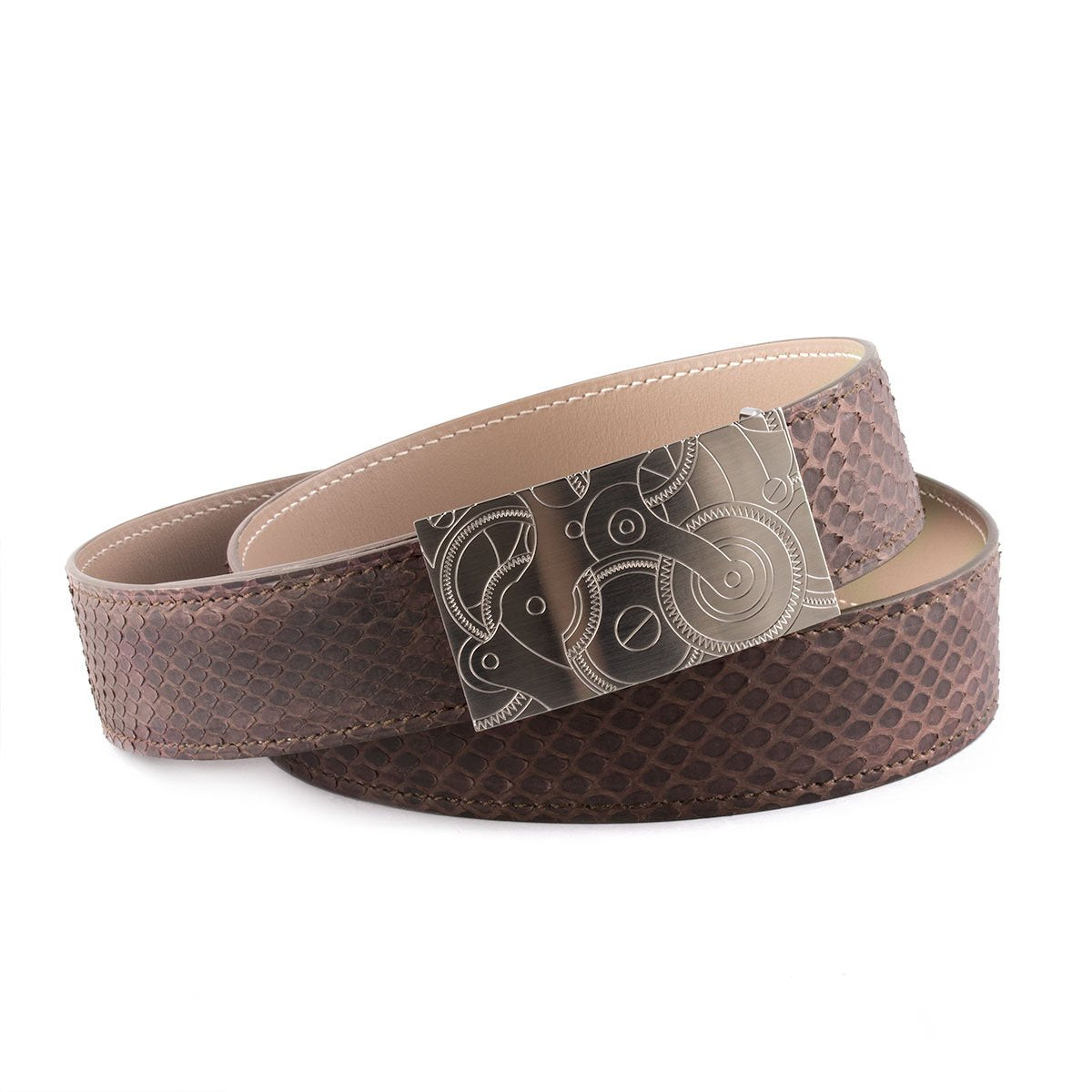 Ceinture réversible type Hermès - Python