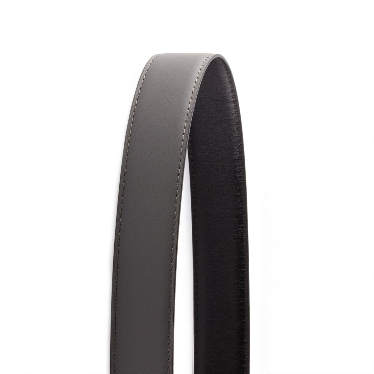 Ceinture réversible type Hermès - Veau lisse - bicolore
