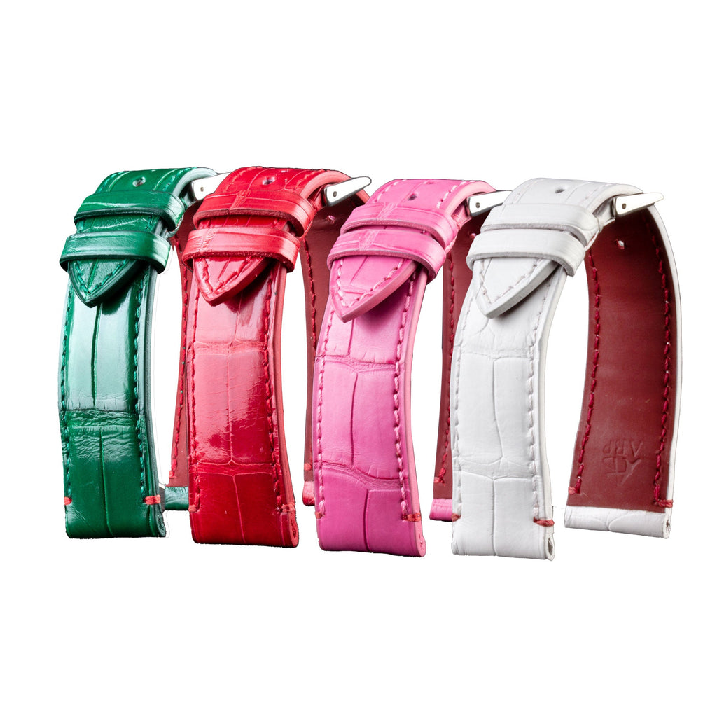 ABP Concept X Hanhart 1882 Classic Strap for 417 ES Watches - Leather Watch Strap - Alligator