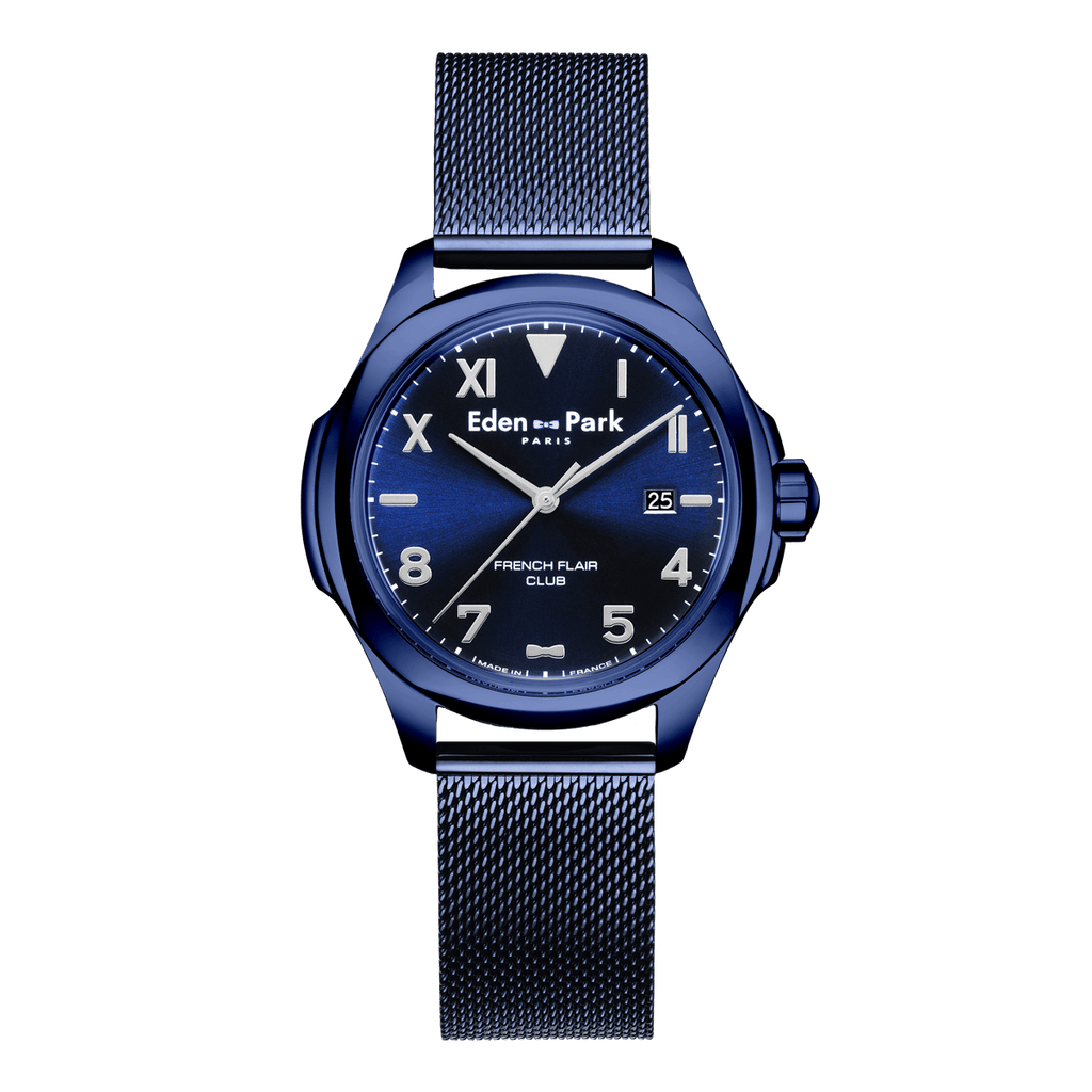 EDEN PARK Men's Watch French Flair Club EP12201BL15BB