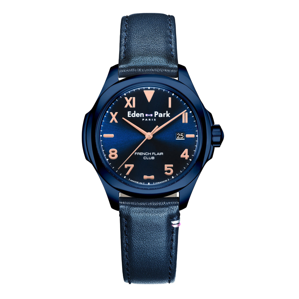 EDEN PARK Men's Watch French Flair Club EP12201BL15TR
