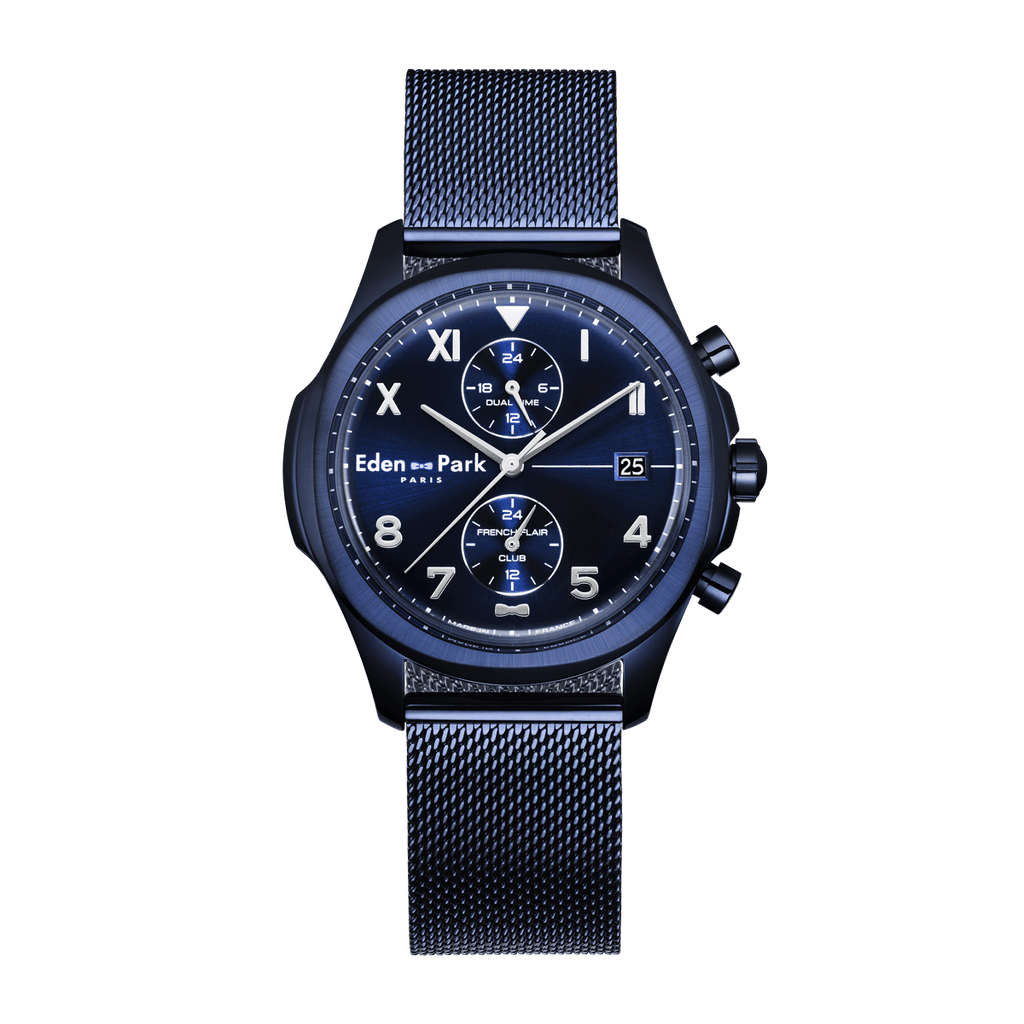 EDEN PARK Men's Watch French Flair Club EP23201BL15BB
