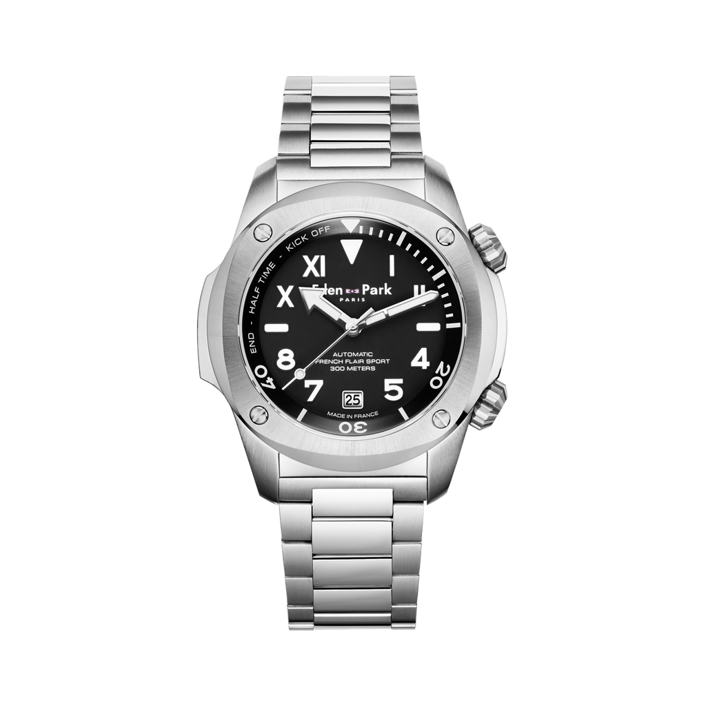EDEN PARK Men's French Flair Sport Automatic Diver Watch EP1655B14