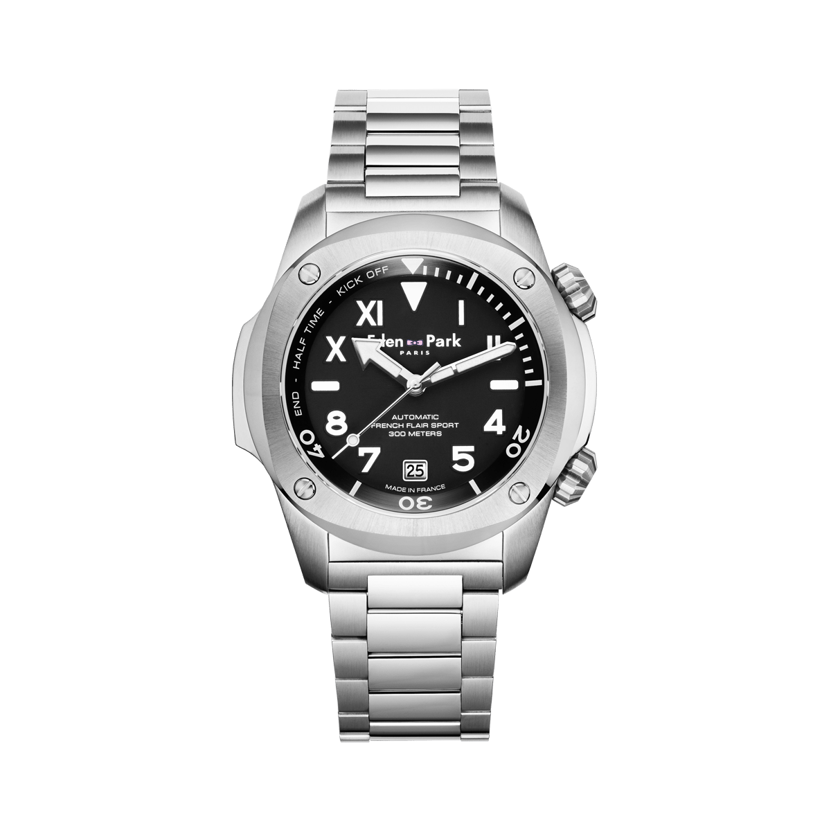 EDEN PARK Men's French Flair Sport Automatic Diver Watch EP1655B14