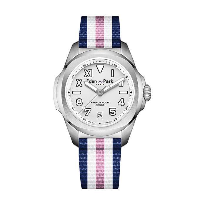 EDEN PARK Men's Watch french Flair Sport EP12250A12BWR