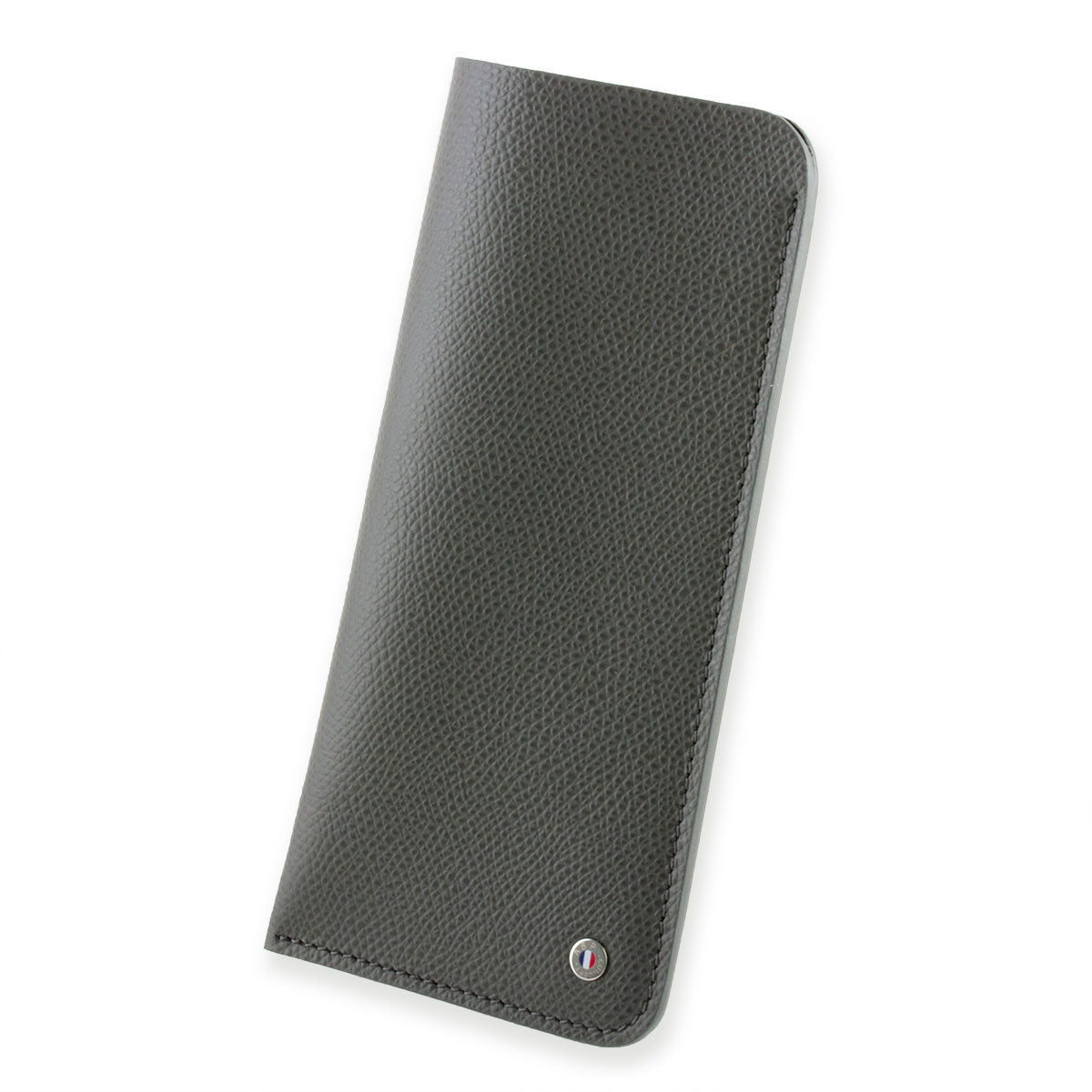 Etui à lunettes cuir "Essential" - Veau grainé (noir, bleu, vert, marron, orange...)