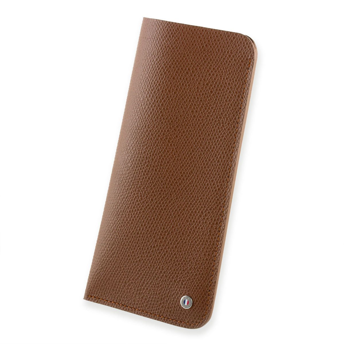 Etui à lunettes cuir "Essential" - Veau grainé (noir, bleu, vert, marron, orange...)