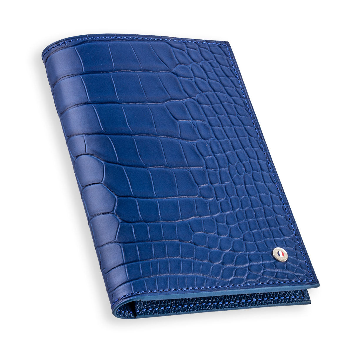 Etui à Passeport en cuir "Essential" - Alligator (noir, bleu, vert, marron, orange...)