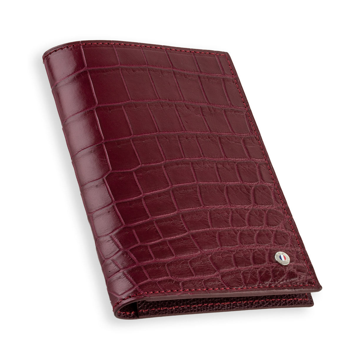 Etui à Passeport en cuir "Essential" - Alligator (noir, bleu, vert, marron, orange...)